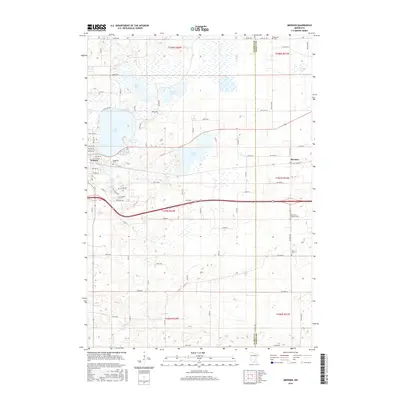 2016 Map of Meriden, 2016 Print