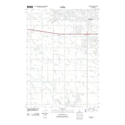 2010 Map of Meridian, 2010 Print