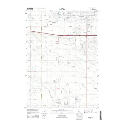 2013 Map of Meridian, 2013 Print