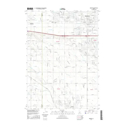 2017 Map of Meridian, 2017 Print