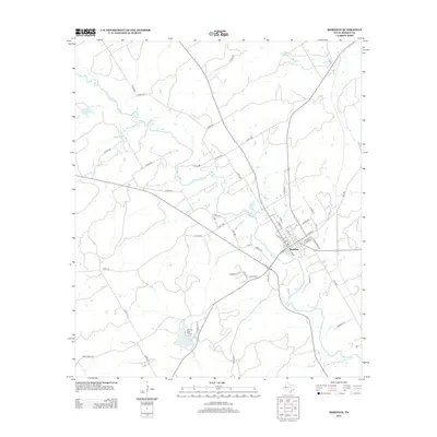 2012 Map of Meridian, 2012 Print