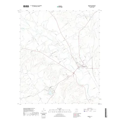 2019 Map of Meridian, 2019 Print