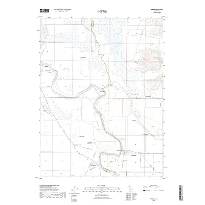 2018 Map of Meridian, 2018 Print