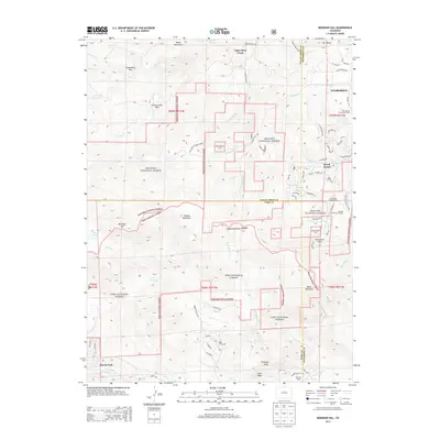 2013 Map of Meridian Hill, 2013 Print