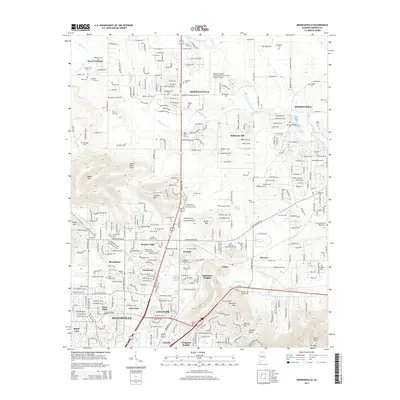 2014 Map of Meridianville, 2014 Print