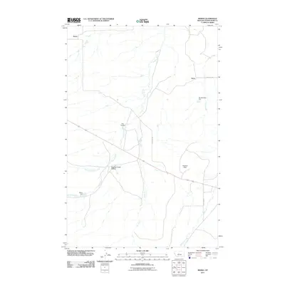 2011 Map of Merino, 2011 Print