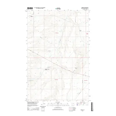 2014 Map of Merino, 2014 Print