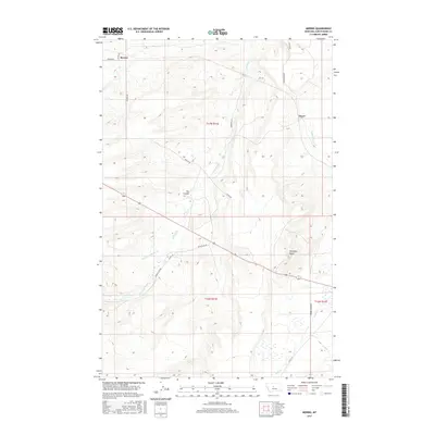 2017 Map of Merino, 2017 Print