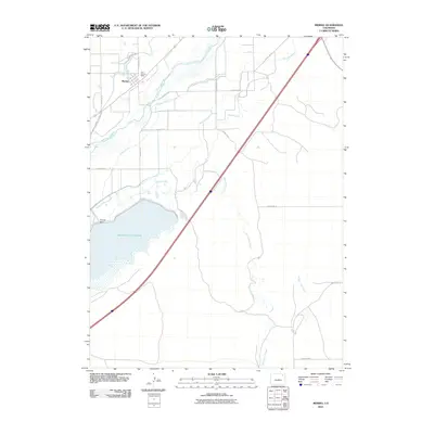 2010 Map of Merino, 2010 Print