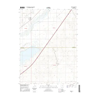 2016 Map of Merino, 2016 Print