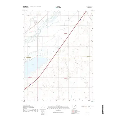 2019 Map of Merino, 2019 Print