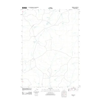 2012 Map of Merino, 2012 Print