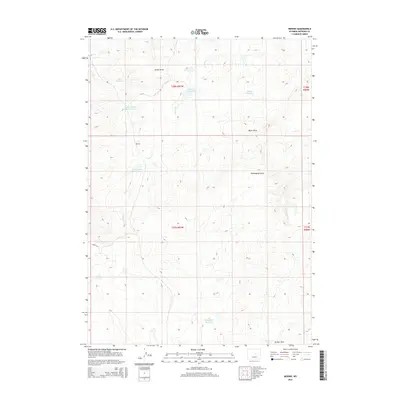 2015 Map of Merino, 2015 Print