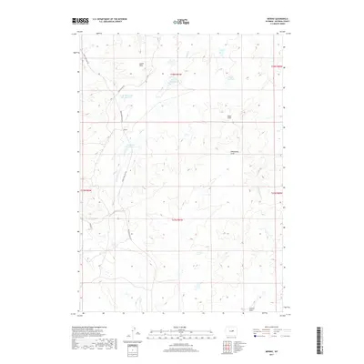 2017 Map of Merino, 2017 Print