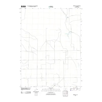 2010 Map of Merino SE, 2010 Print