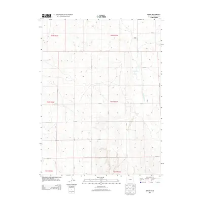 2013 Map of Merino SE, 2013 Print