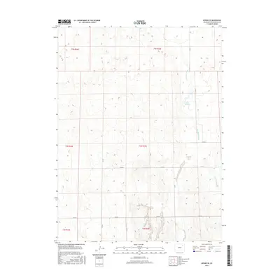 2016 Map of Merino SE, 2016 Print