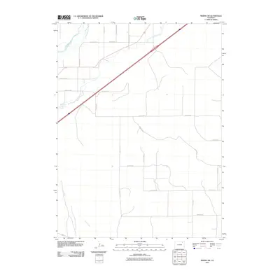 2010 Map of Merino SW, 2010 Print