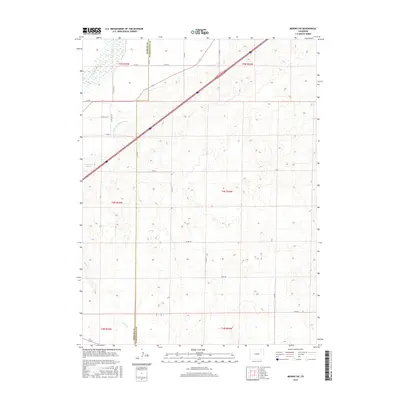2016 Map of Merino SW, 2016 Print