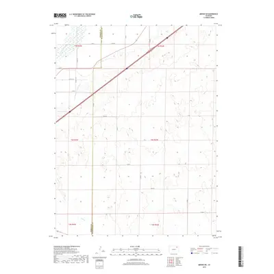 2019 Map of Merino SW, 2019 Print