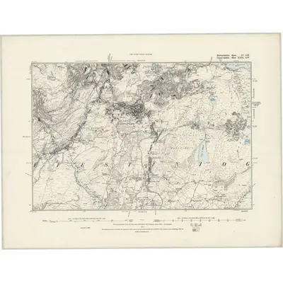 1888 Map of Merionethshire IV.SW