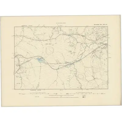 1887 Map of Merionethshire XIII.SW
