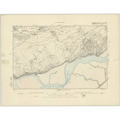 1887 Map of Merionethshire XLVIII.NE