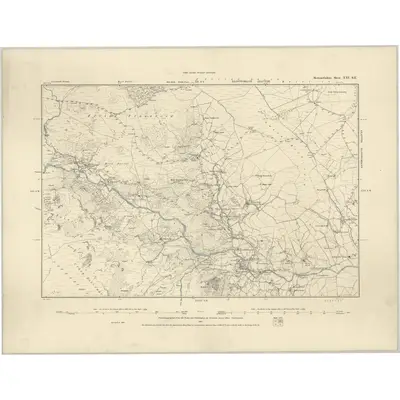 1887 Map of Merionethshire XXI.SE