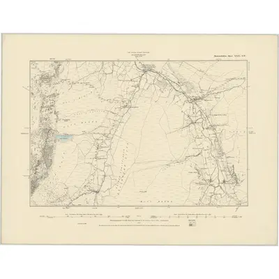 1887 Map of Merionethshire XXIX.SW