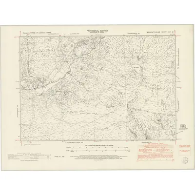 1949 Map of Merionethshire XXVI.SE, 1953 Print