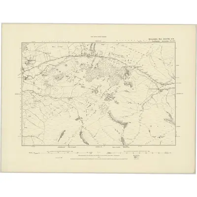 1887 Map of Merionethshire XXXVIII.NW