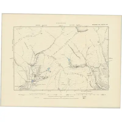 1887 Map of Merionethshire XXXVIII.SW