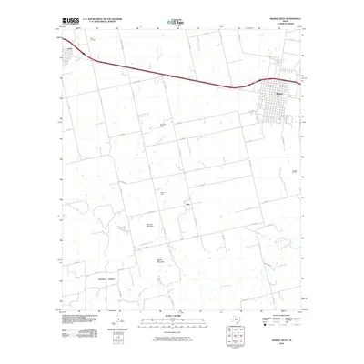 2010 Map of Merkel West, 2010 Print