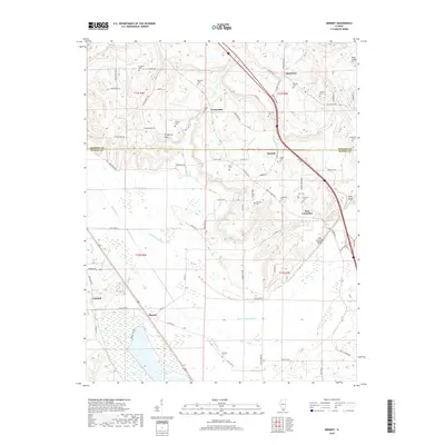 2018 Map of Mermet, 2018 Print