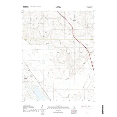 2021 Map of Mermet, 2021 Print