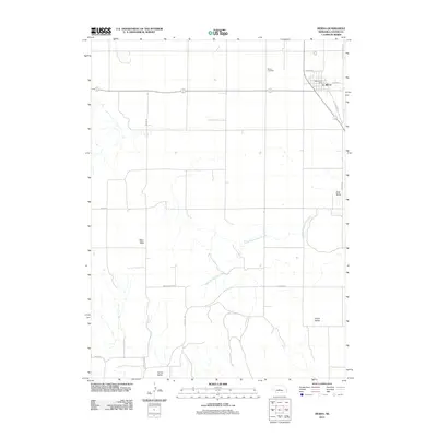 2011 Map of Merna, 2011 Print