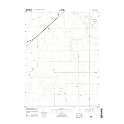 2015 Map of Merna, 2015 Print