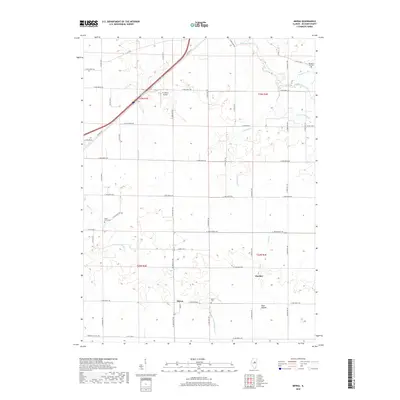 2018 Map of Merna, 2018 Print