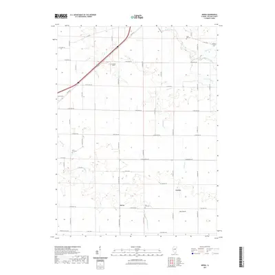 2021 Map of Merna, 2021 Print