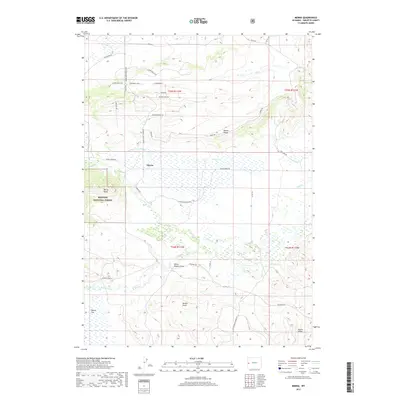 2017 Map of Merna, 2017 Print