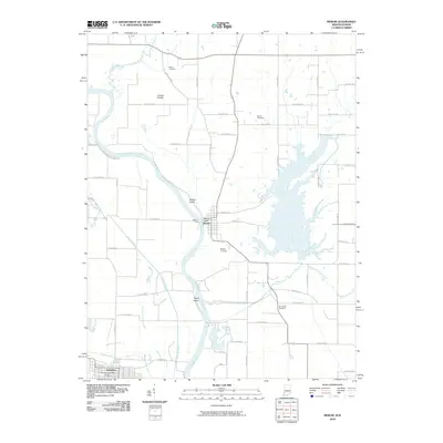 2010 Map of Merom, 2010 Print