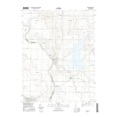 2016 Map of Merom, 2016 Print