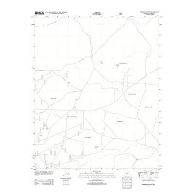 2011 Map of Merriam Crater, 2011 Print