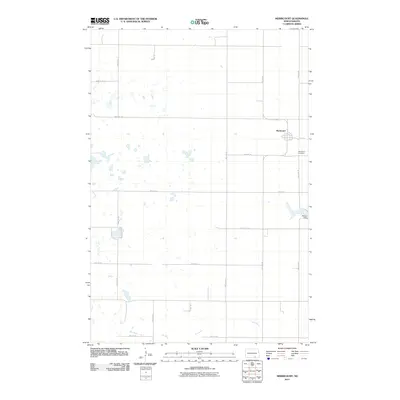 2011 Map of Merricourt, 2011 Print