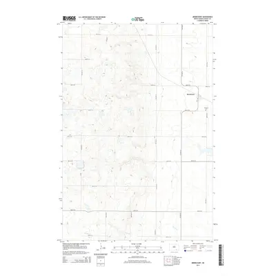 2014 Map of Merricourt, 2014 Print