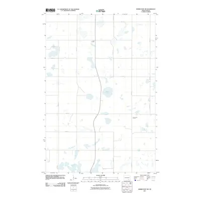 2011 Map of Merricourt NW, 2011 Print