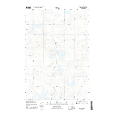 2014 Map of Merricourt NW, 2014 Print