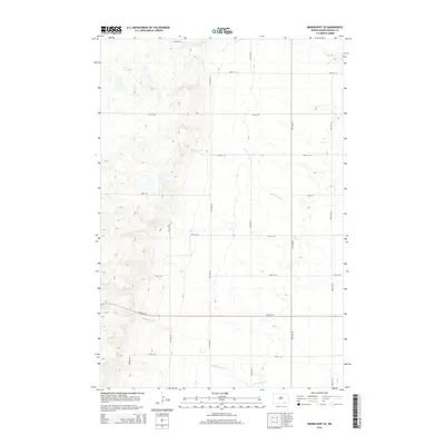 2014 Map of Merricourt SE, 2014 Print