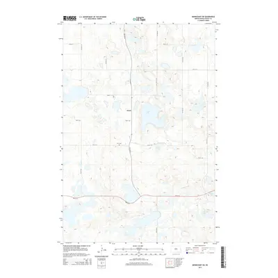 2014 Map of Merricourt SW, 2014 Print