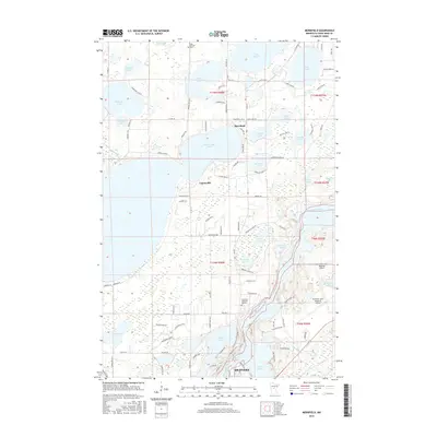 2016 Map of Merrifield, 2016 Print